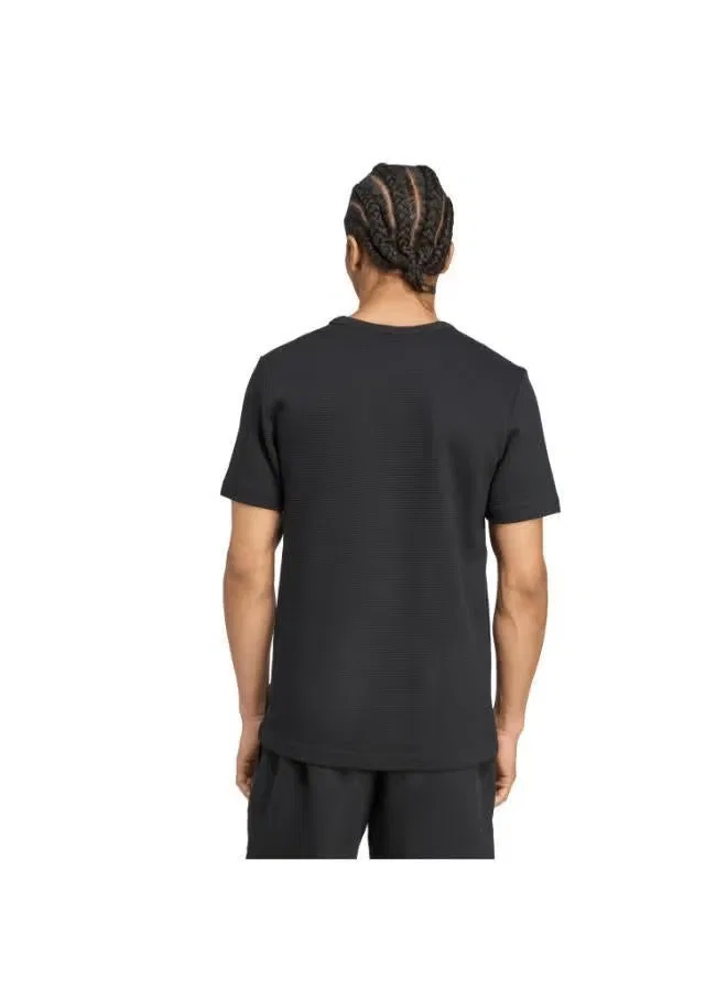 Футболка с вышивкой Trefoil essentials Adidas Originals, черный — фото 2