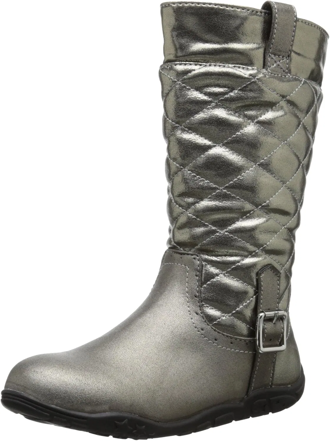 Детские ботинки для девочек с принтом Call It A Way Kenneth Cole New York, Pewter