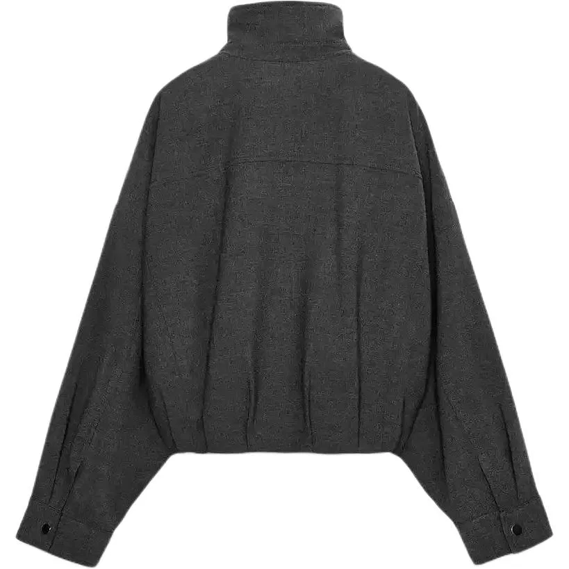 Женское пальто ZARA, Dark Gray — фото 3
