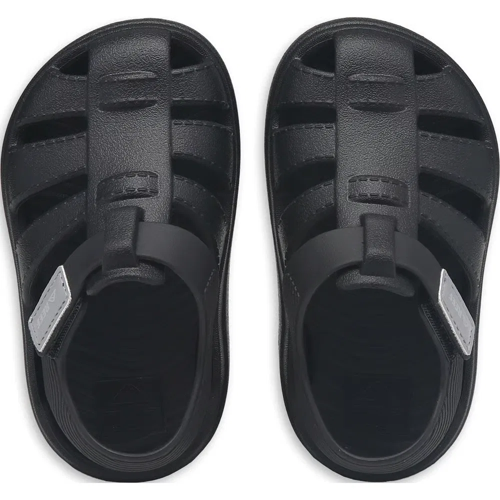 Детские пляжные сандалии для малышей Reef, Black/Grey Speckle — фото 4