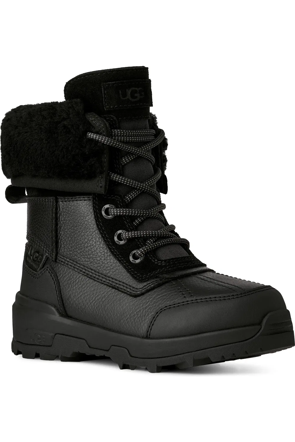 Детские зимние ботинки водонепроницаемые Adirondack XXV UGG, черный