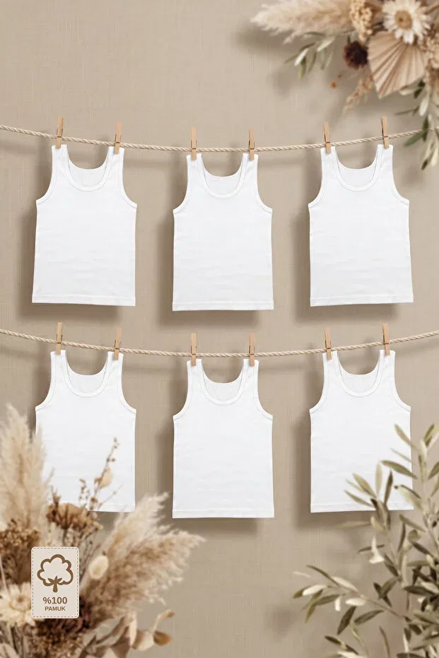 Детский комплект для мальчиков хлопковый Minory Kids, White