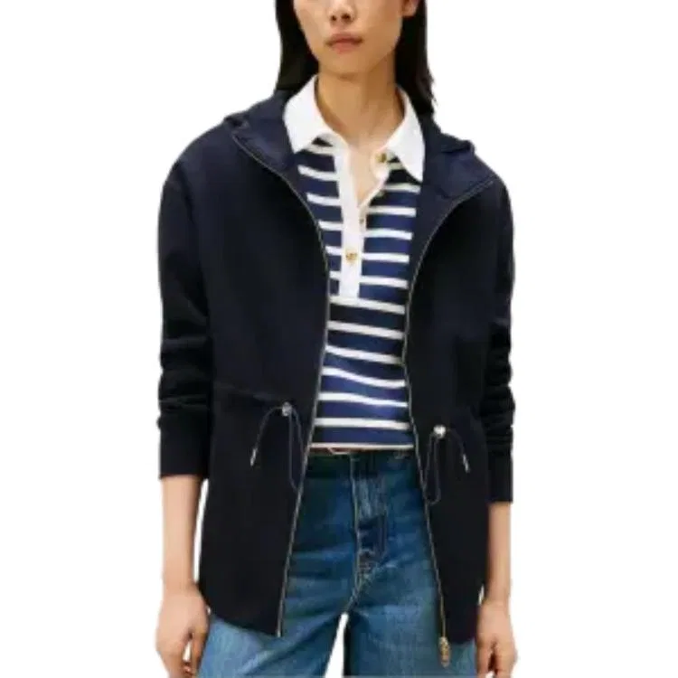 Женский свитшот хлопковый Tommy Hilfiger, Marine Blue — фото 4
