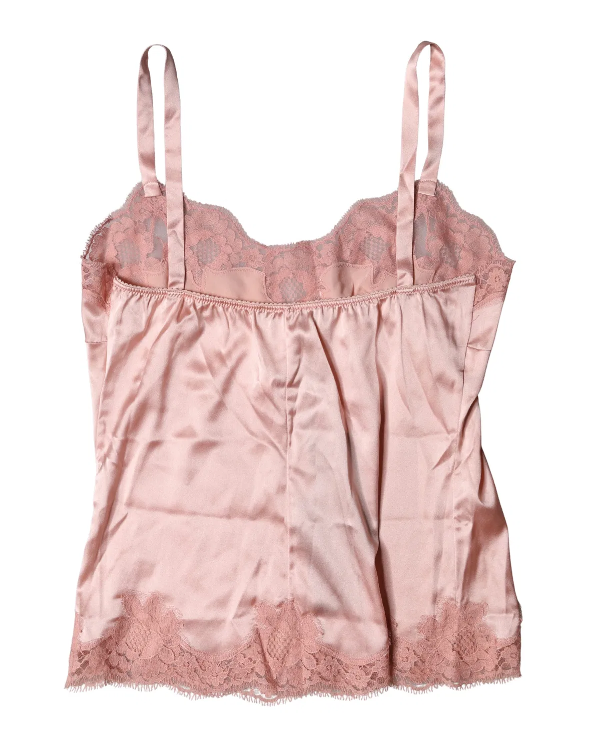 Женский топ-борцовка без рукавов из кружева Dolce & Gabbana, Pink — фото 3