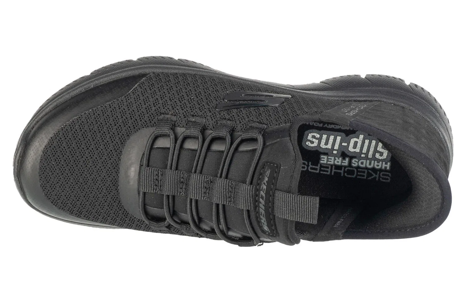 Детские кроссовки с технологией Slip-ins Skechers SlipIns Summits High Range, Schwarz — фото 3