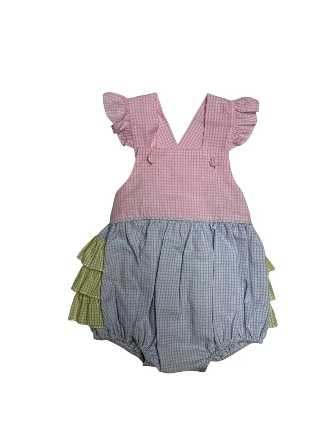 Детский боди-комбинезон для девочек с принтом Vera Bubble Romper Zuccini Kids, мультиколор