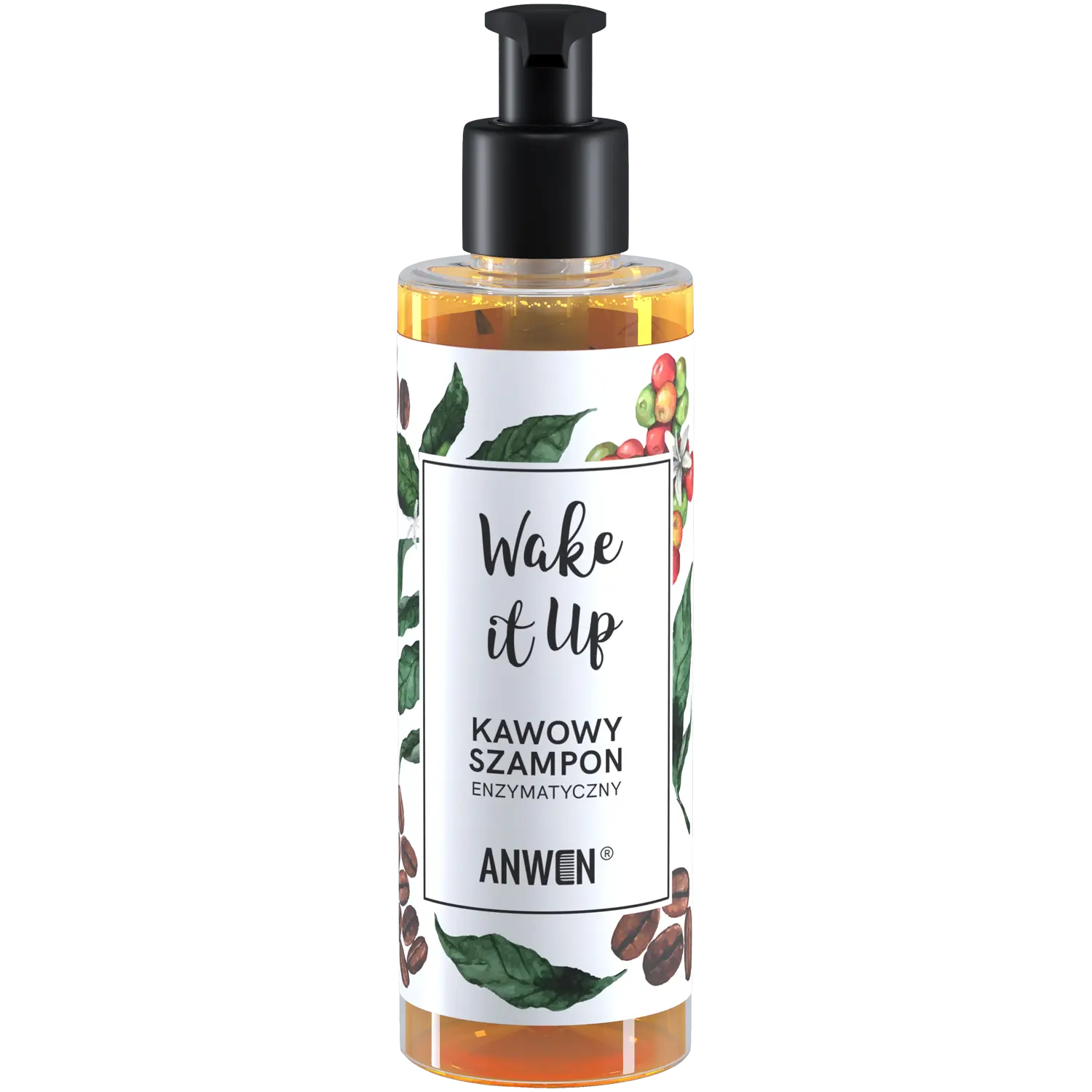 

Anwen Wake It Up энзимно-кофейный шампунь для очищения волос, 200 мл