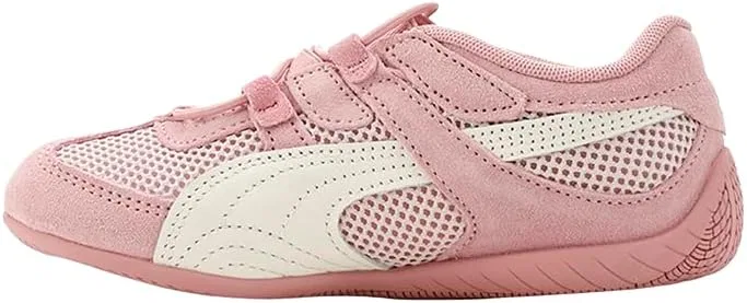 Детские кроссовки для девочек без шнуровки Speedcat Go PUMA, Pink — фото 3
