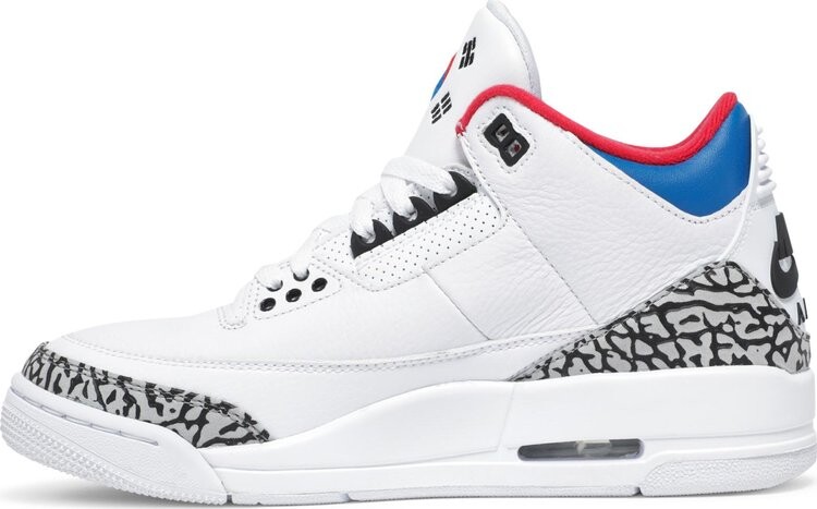 Кроссовки Wmns Air Jordan 3 Retro NRG Seoul, белый — фото 3
