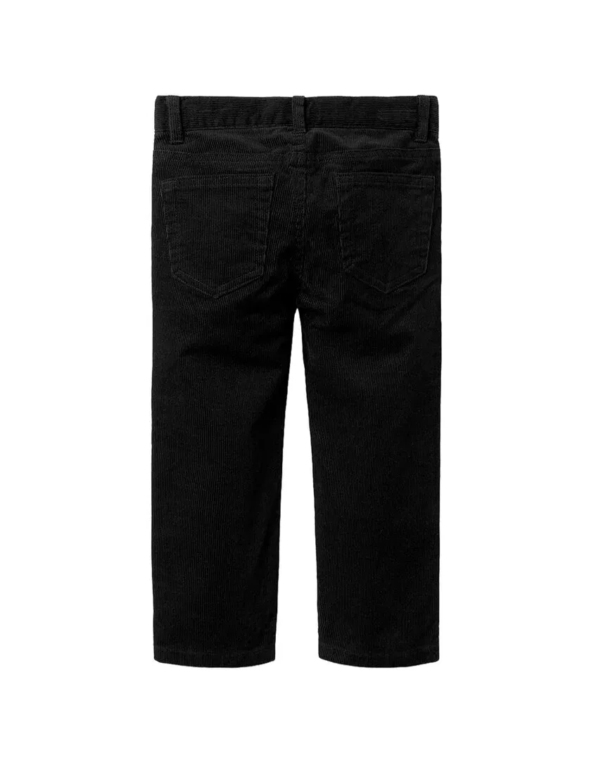 Детские брюки из вельвета с пятью карманами The Corduroy Pant Janie and Jack, черный — фото 2