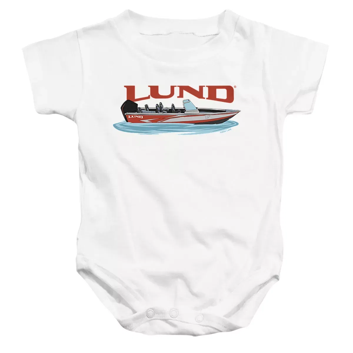 Детское боди с коротким рукавом Red Boat LOGOVISION, White