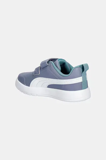 Кроссовки детские Courtflex V3 V Puma, синий — фото 3