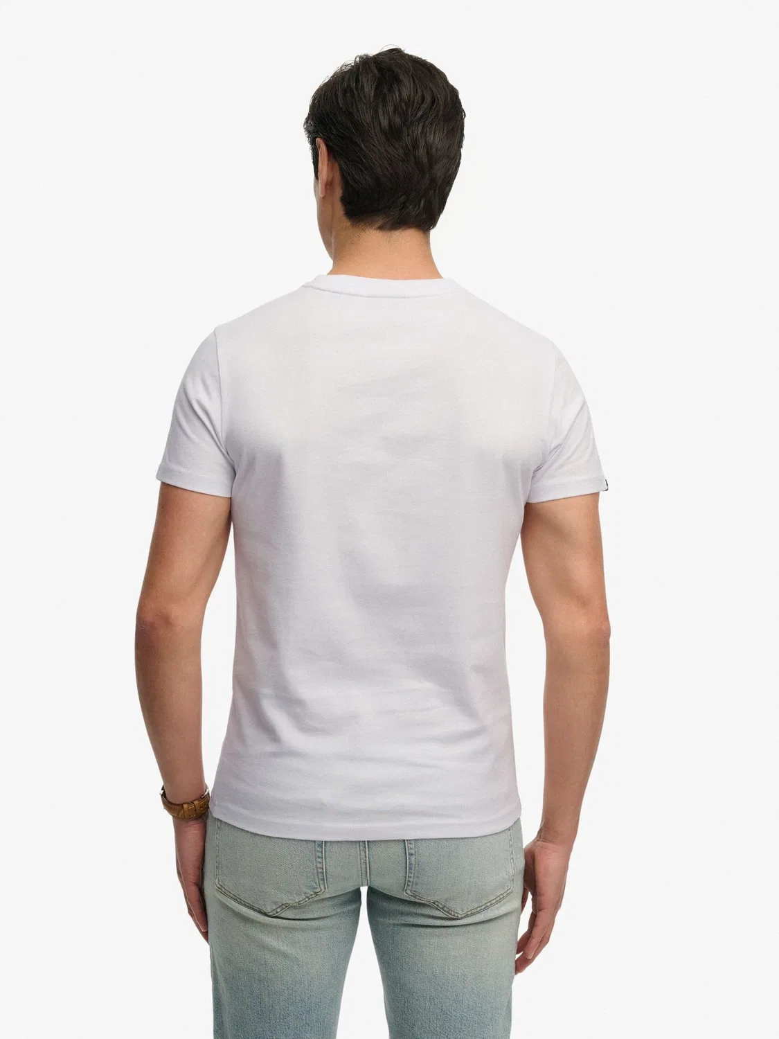 Футболка с вышитым логотипом Superdry Essential SD&Co, белый — фото 4