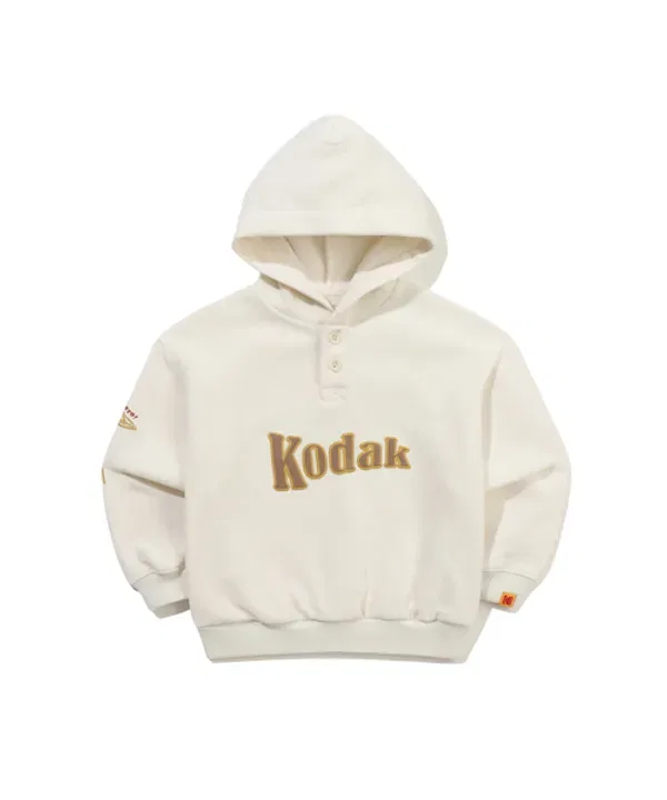 Худи детское с капюшоном, Cozy Hood Kodak Kids, слоновая кость