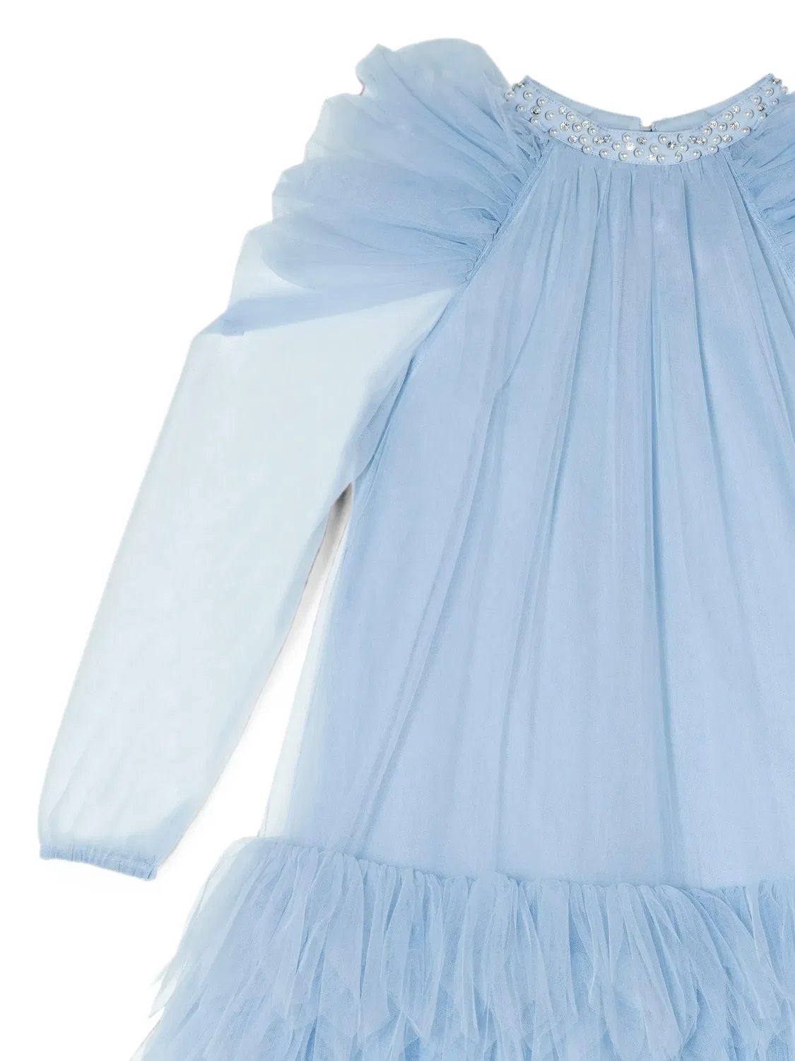 Декорированное платье Pearl с оборками Tutu Du Monde, синий — фото 3