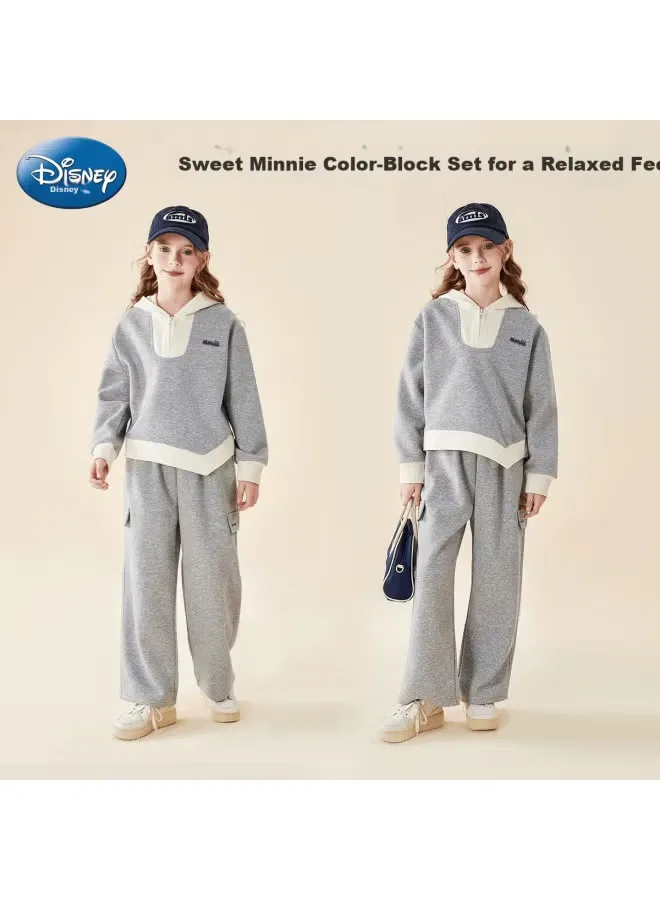 Комплект детский с принтом Disney, серый