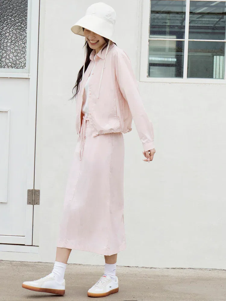 Юбка LACOSTE H-силуэта, Pink