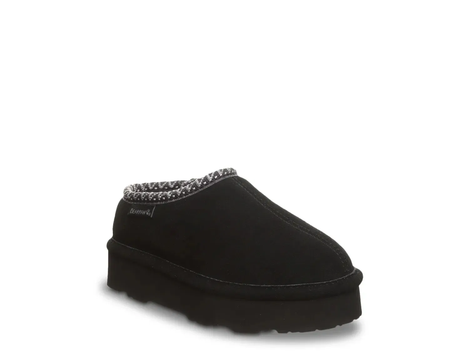 Сабо Martis II Platform Slipper Bearpaw, черные