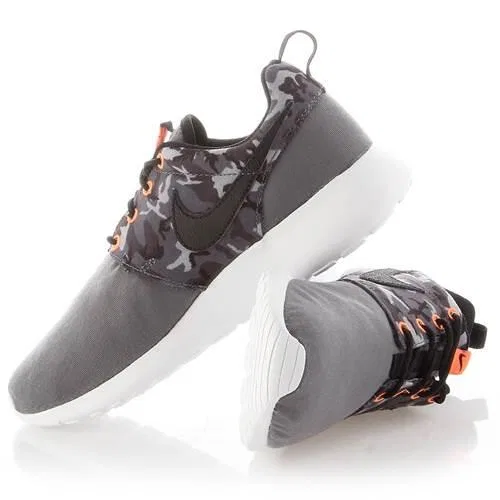 Детские кроссовки с принтом Nike Roshe One Print, Grau — фото 3