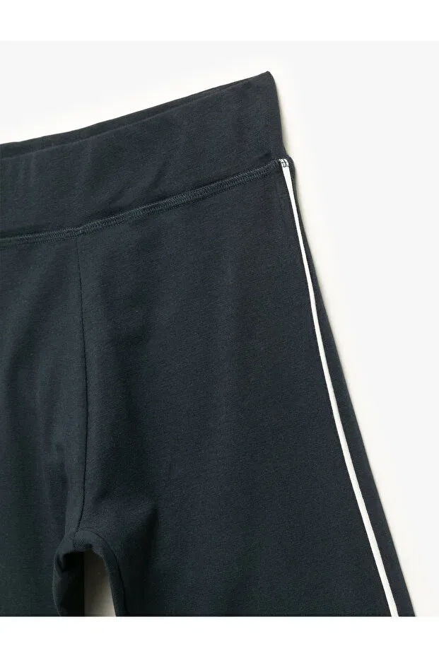 Детские леггинсы для девочек хлопковые Koton, Navy Blue — фото 3