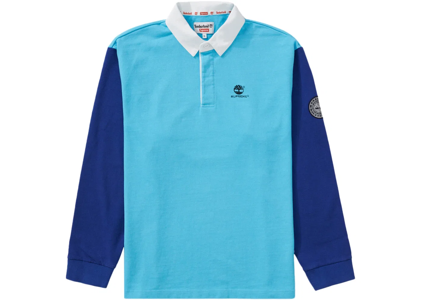 Мужская рубашка-регби Supreme Rugby, Bright Blue