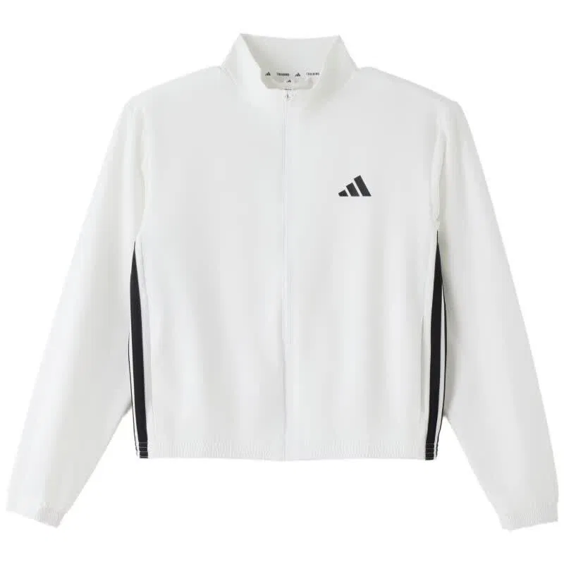 Женская ветровка с высоким воротником Adidas, Color: White