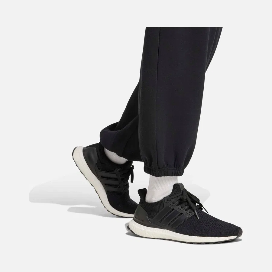 Женские спортивные брюки adidas Soft Lux Loose, Черный — фото 2