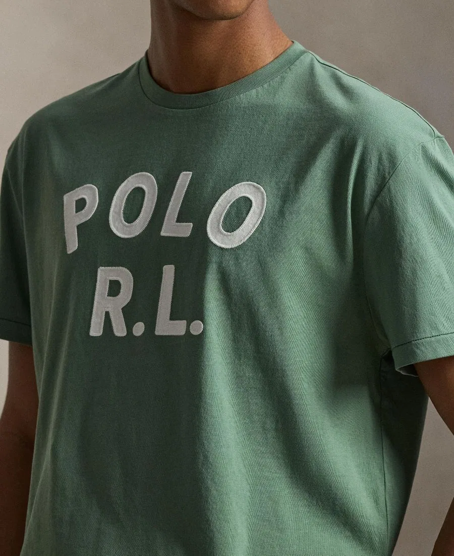 Футболка классического кроя с коротким рукавом Polo Ralph Lauren, Fatigue — фото 4