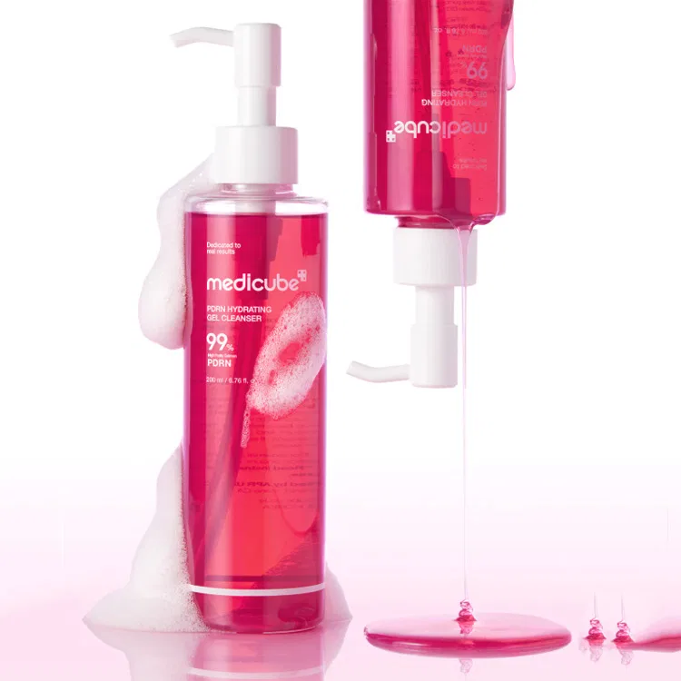 Очищающее молочко Pink Gel Cleansing Milk, Medicube — фото 2