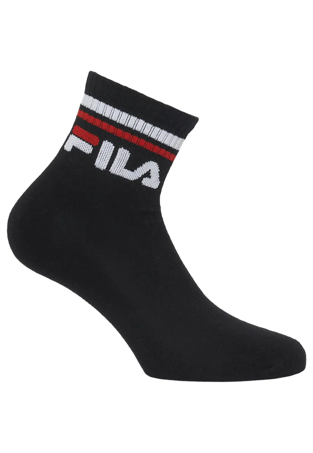 Детские носки Socken Logo Fila, Черный / Белый — фото 3