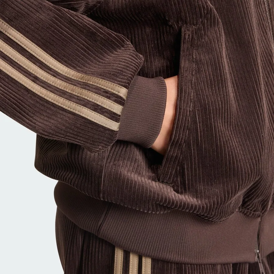 Куртка ADIDAS ORIGINALS Between-Season Jacket 'SST' в коричневом и мокко цветах — фото 4