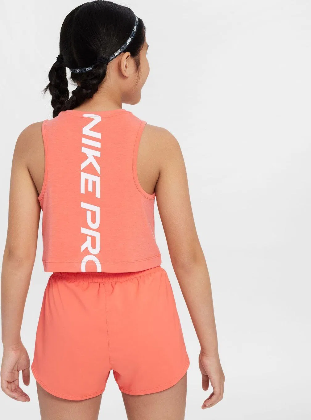 Детский топ без рукавов Nike Dri-Fit Pro Tank-Top, Роза — фото 2