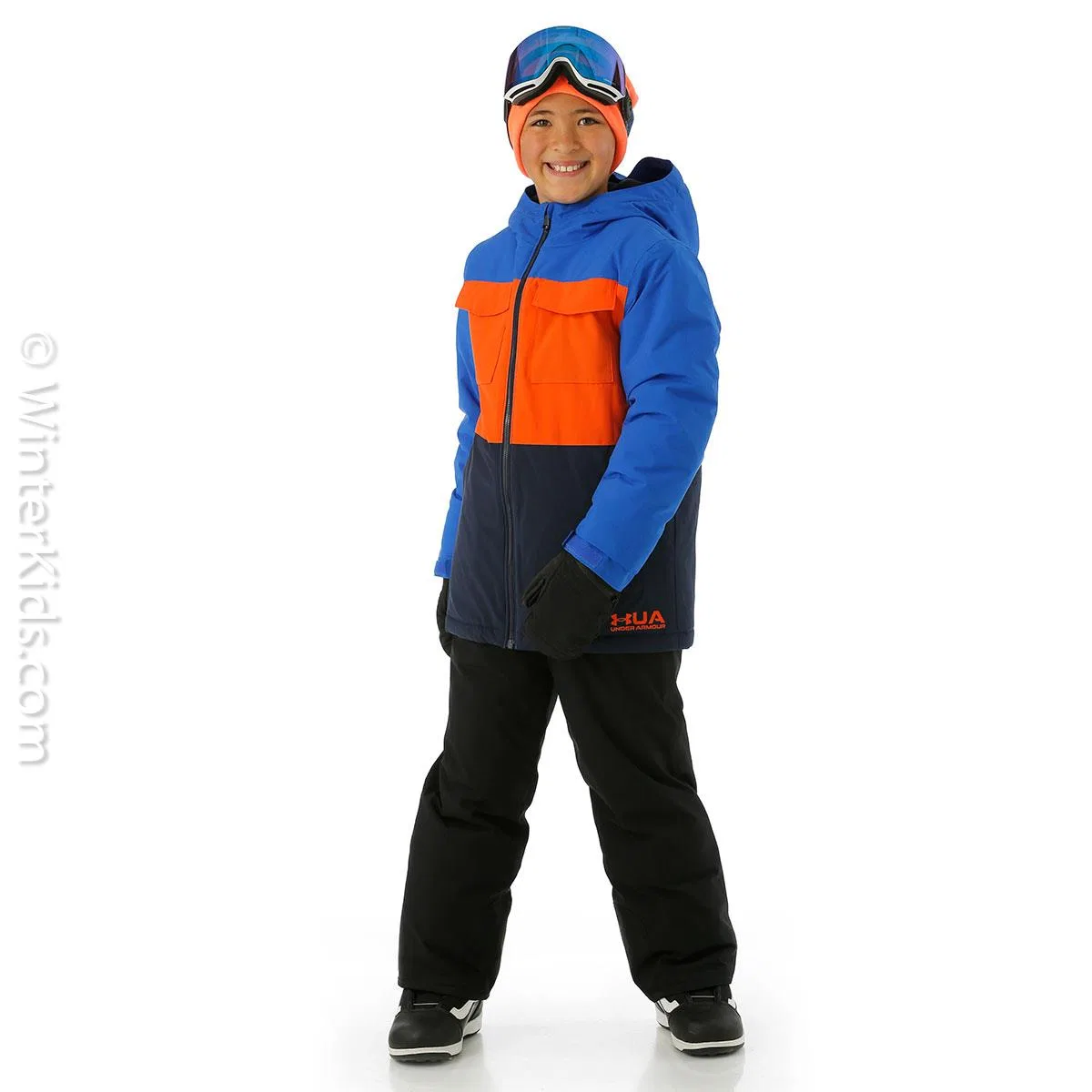 Куртка мальчика Mahlon Under Armour, Versa Blue — фото 2