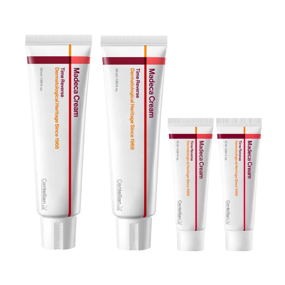 Набор кремов для лица Centellian24 Madeca Cream Time Reverse, 2 x 50 мл + 2 x 15 мл