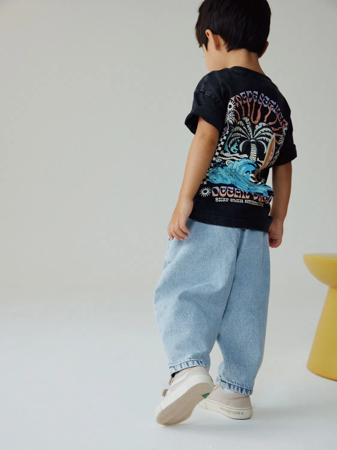 Джинсы Barrel Fit Next, Light Blue — фото 4