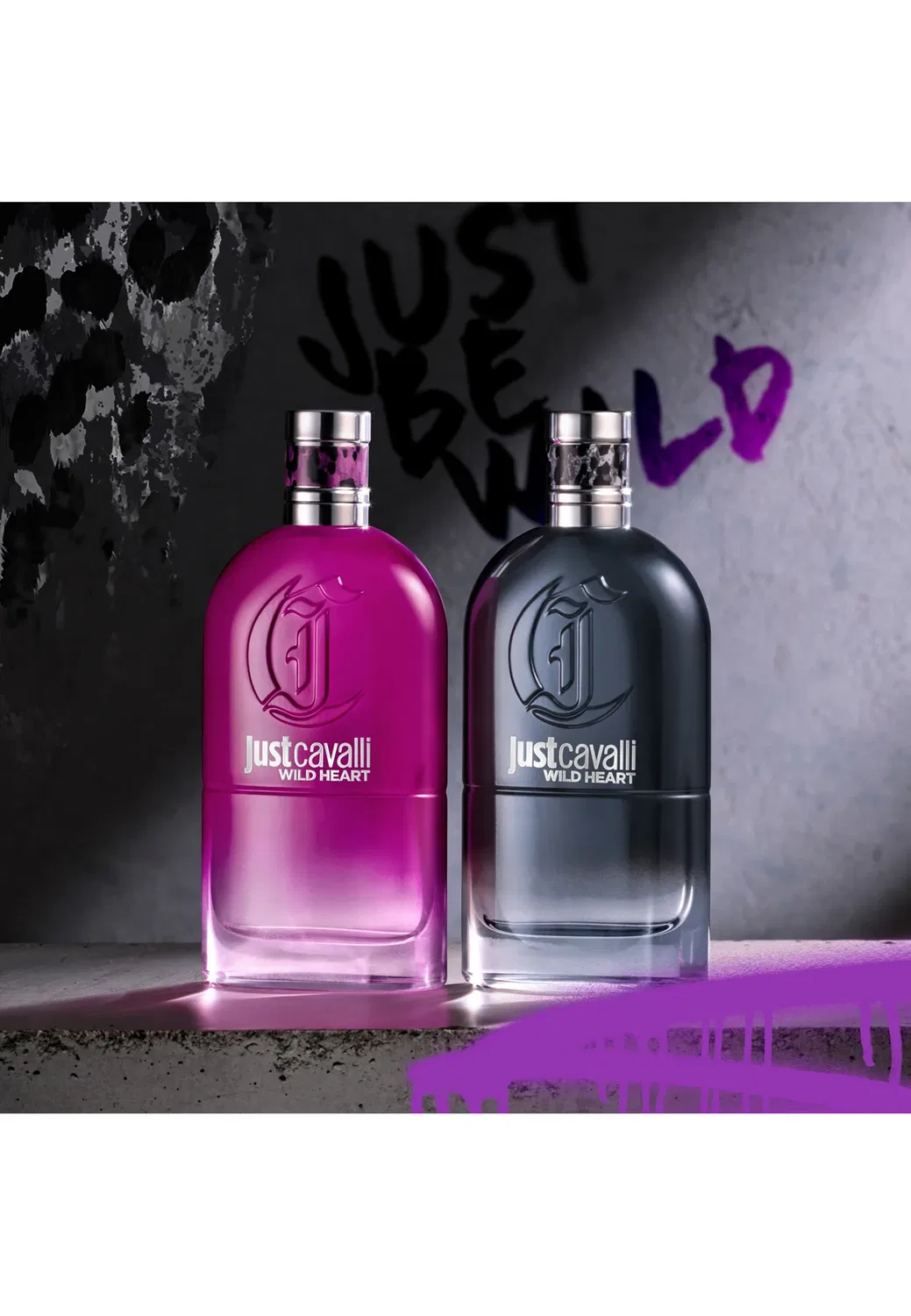 Wild heart for him edt - eau de toilette Just Cavalli Fragrances, 90 мл — фото 4