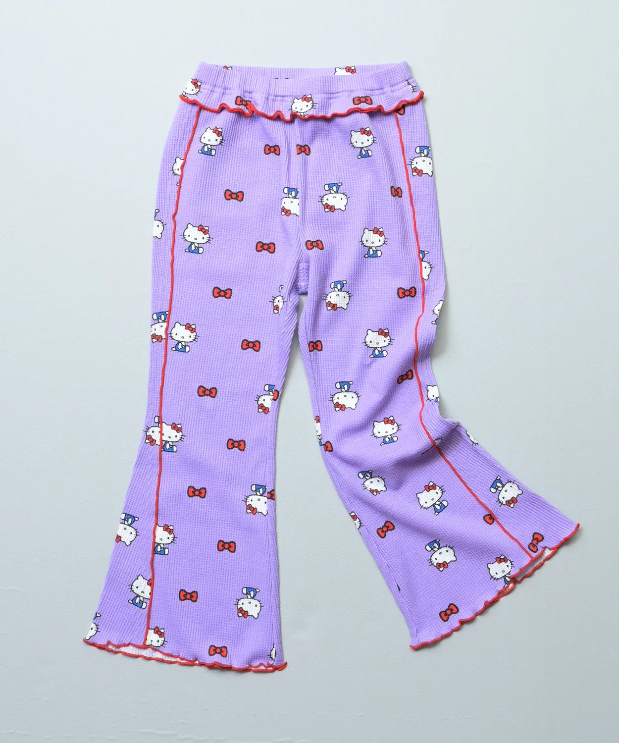 Детские брюки-клеш с принтом Hello Kitty MARKEY'S, Purple