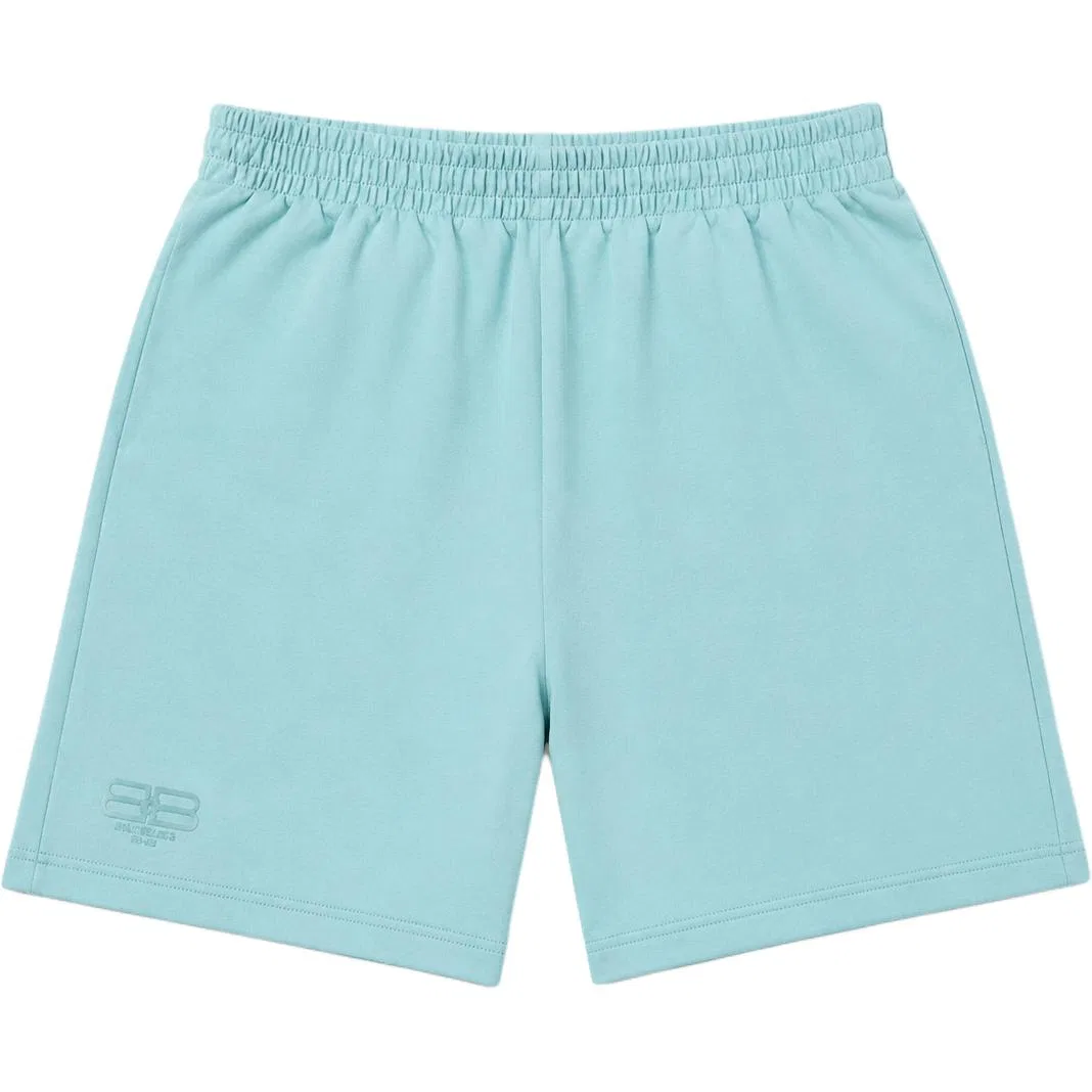 Шорты повседневные свободного кроя для мужчин Balenciaga, Sky Blue