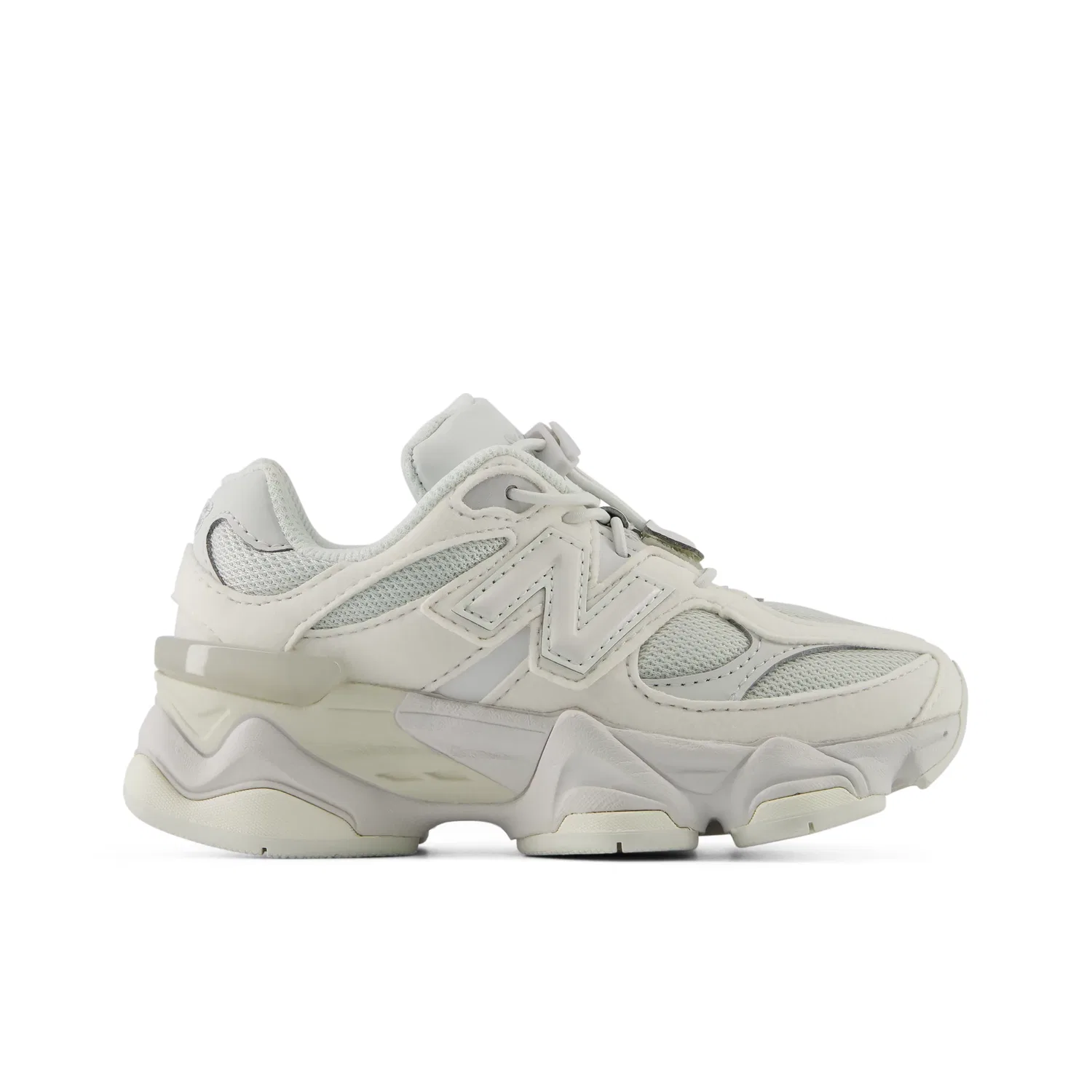 Детские кроссовки на шнурках-бингл с сетчатым верхом 9060 Bungee New Balance, Reflection