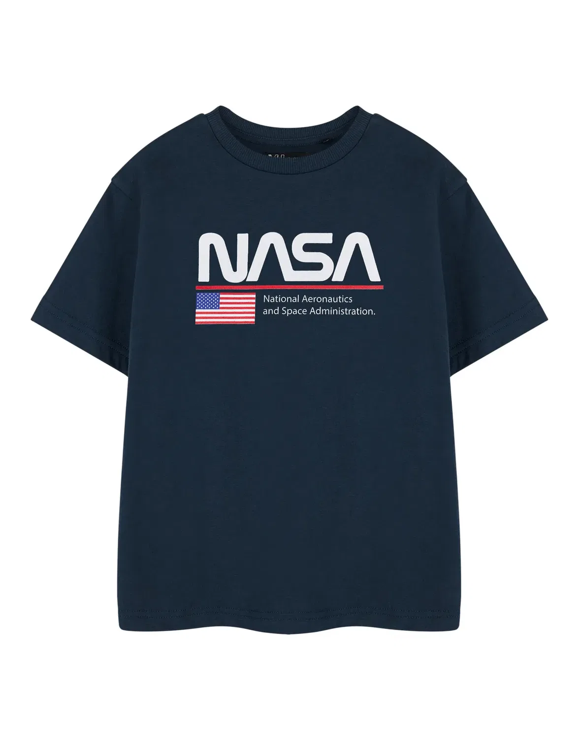 Детская футболка с коротким рукавом Nasa, Blue