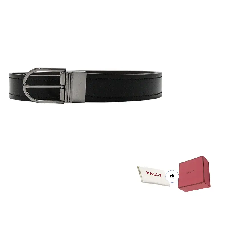

Кожаный ремень из телячьей кожи мужской шириной 4 см BALLY