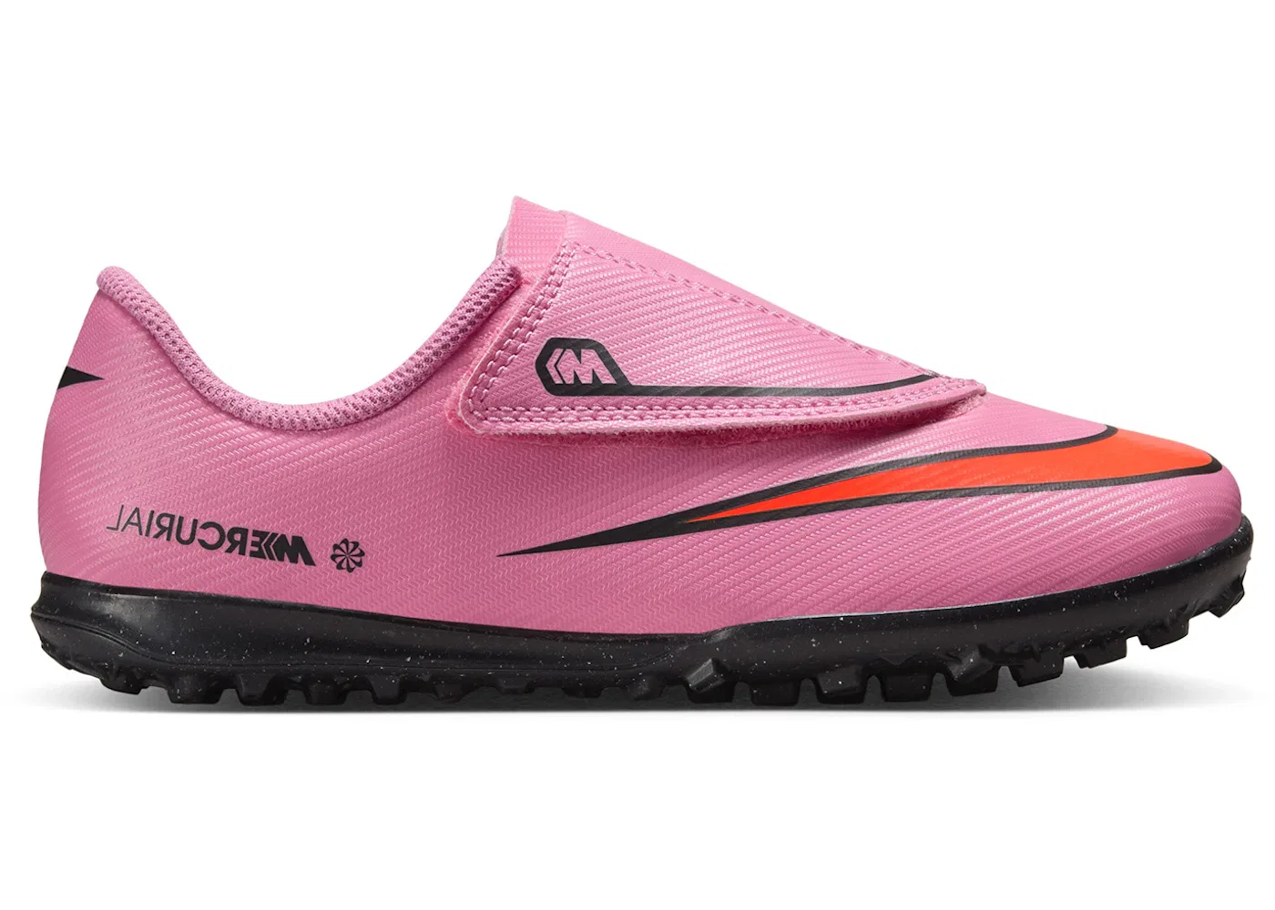 Детские бутсы с принтом Nike Mercurial Vapor 16 Club TF, Magic Flamingo/Total Crimson/Black
