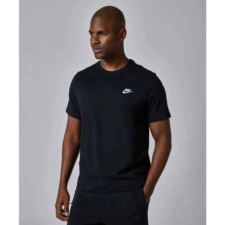 Футболка спортивная с коротким рукавом Nike Sportswear Club Tee, S, Черный