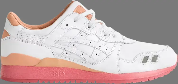 Кроссовки packer shoes x j.crew x gel lyte 3 '1907 collection white' Asics, белый — фото 2