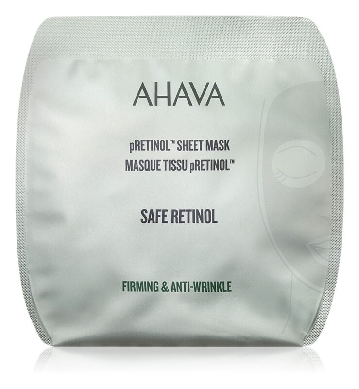 

Разглаживающая льняная маска с ретинолом AHAVA Safe Retinol