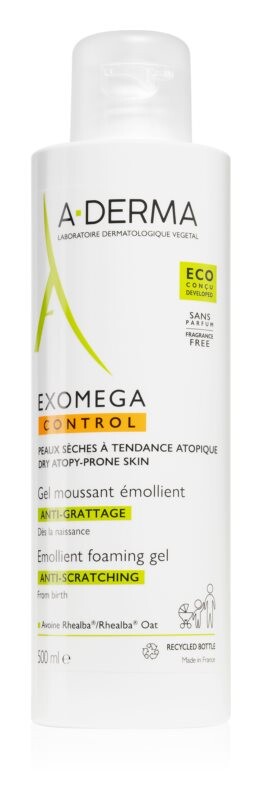 

Смягчающий гель для умывания Для сухой и атопичной кожи A-Derma Exomega