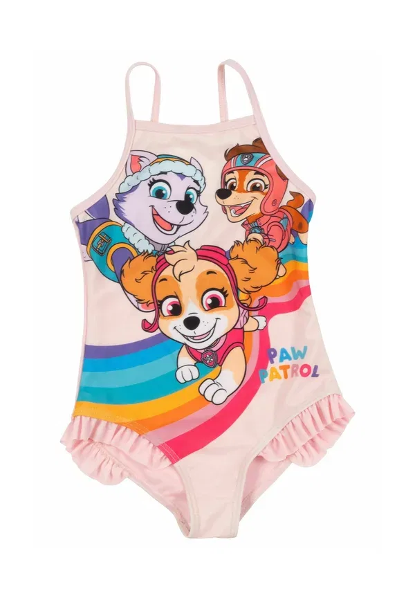Купальник с рюшами Skye, Everest Zuma Swimsuit Einteiler Paw Patrol, розовый
