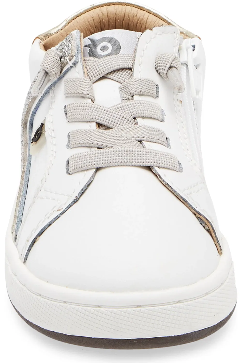 Детские кеды на плоской подошве Sash Runner OLD SOLES, Snow/Gold/Glam Argent — фото 4