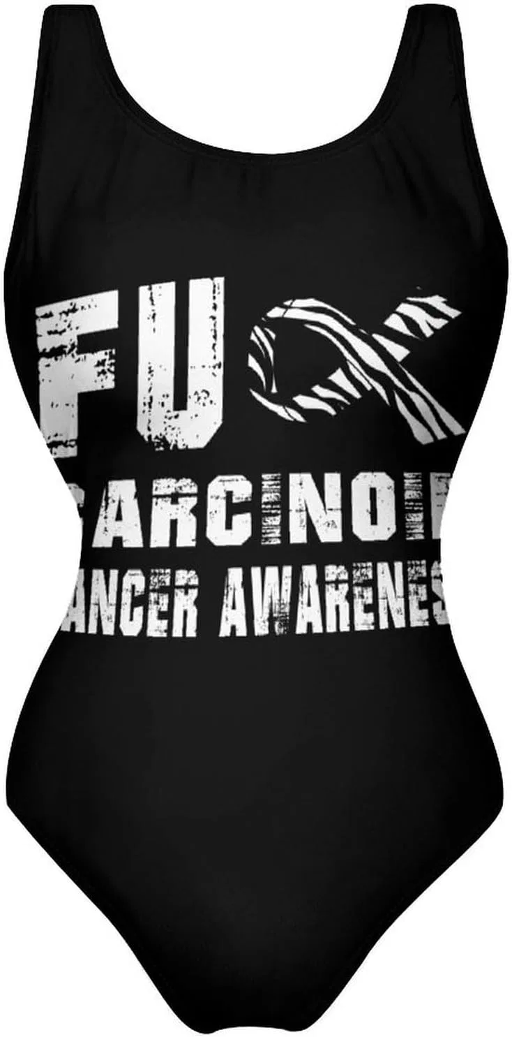 Женский слитный купальник с контролем живота Carcinoid Cancer Awareness, Carcinoid Cancer Awareness — фото 3