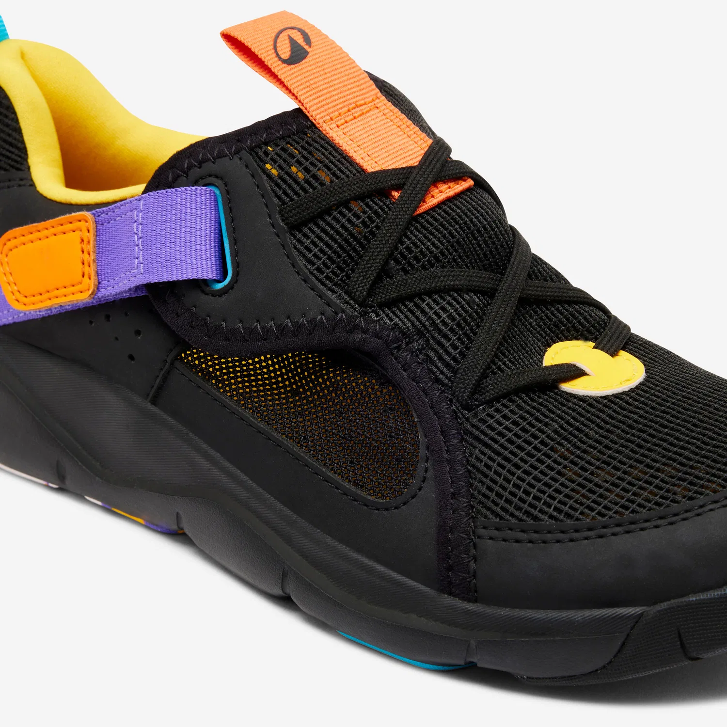 Детские спортивные кроссовки с липучкой Playful Decathlon, Rauchschwarz — фото 3
